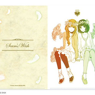 人渣的本願 「安樂岡花火 + 繪鳩早苗」B A4 文件套 A4 Clear File 04 Hanabi & Sanae B【Scum's Wish】