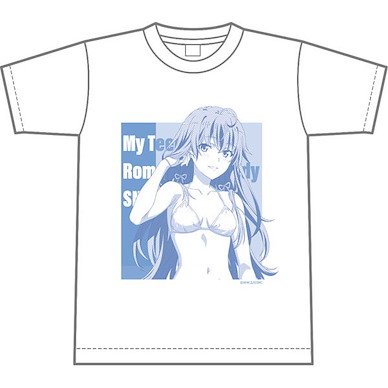 果然我的青春戀愛喜劇搞錯了。 (大碼)「雪之下雪乃」白色比基尼 T-Sirt New Illustration T-Shirt Yukino (White Bikini) L【My youth romantic comedy is wrong as I expected.】