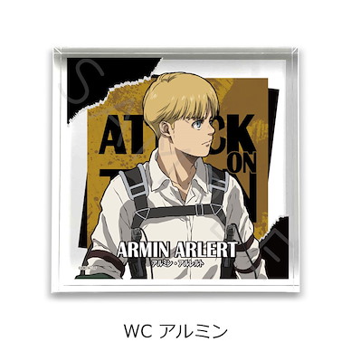 進擊的巨人 「阿爾敏」(100×100×30mm) 亞克力方塊 The Final Season 第9彈 Acrylic Block (100 x 100 x 30mm) WC Armin Vol. 9【Attack on Titan】