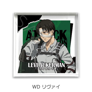 進擊的巨人 「里維」(100×100×30mm) 亞克力方塊 The Final Season 第9彈 Acrylic Block (100 x 100 x 30mm) WD Levi Vol. 9【Attack on Titan】