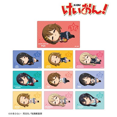 K-On！輕音少女 咭貼紙 ちびころ 熟睡中 (10 個入) Chibikoro Card Sticker (10 Pieces)【K-On!】