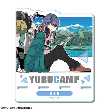 搖曳露營△ 「志摩凜」亞克力 手提電話座 Acrylic Smartphone Stand Design 03 (Rin Shima)【Laid-Back Camp】
