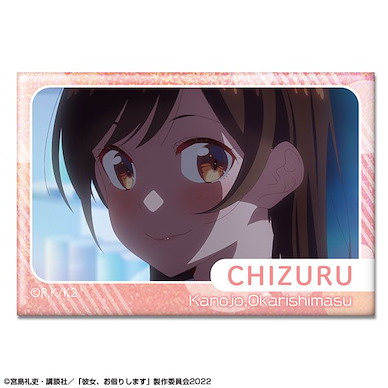 出租女友 「水原千鶴」A 方形徽章 Hologram Can Badge Design 01 (Chizuru Mizuhara /A)【Rent-A-Girlfriend】