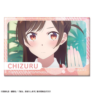 出租女友 「水原千鶴」B 方形徽章 Hologram Can Badge Design 02 (Chizuru Mizuhara /B)【Rent-A-Girlfriend】