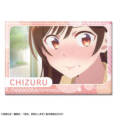 出租女友 「水原千鶴」C 方形徽章 Hologram Can Badge Design 03 (Chizuru Mizuhara /C)【Rent-A-Girlfriend】