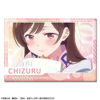 出租女友 「水原千鶴」E 方形徽章 Hologram Can Badge Design 05 (Chizuru Mizuhara /E)【Rent-A-Girlfriend】