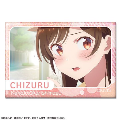 出租女友 「水原千鶴」G 方形徽章 Hologram Can Badge Design 07 (Chizuru Mizuhara /G)【Rent-A-Girlfriend】