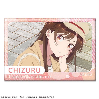 出租女友 「水原千鶴」H 方形徽章 Hologram Can Badge Design 08 (Chizuru Mizuhara /H)【Rent-A-Girlfriend】