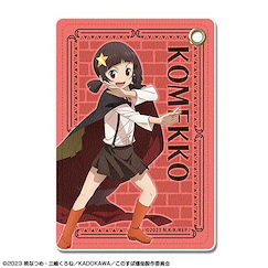 為美好的世界獻上祝福！ 「米米」為美好的世界獻上爆焰！皮革 證件套 Leather Pass Case Design 04 (Komekko)【KonoSuba: God's Blessing on This Wonderful World!】