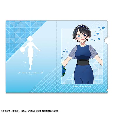 出租女友 「更科瑠夏」A A4 文件套 Clear File Design 03 (Ruka Sarashina / A)【Rent-A-Girlfriend】