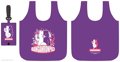 槍彈辯駁 「黑白熊」紫色 購物袋 Eco Bag Purple【Danganronpa】