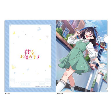 出租女友 「八重森美仁」約會 A4 文件套 Clear File (Mini Yaemori / Date Visual)【Rent-A-Girlfriend】