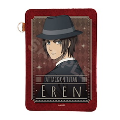 進擊的巨人 「艾倫」皮革 證件套 Leather Pass Case 01 Eren【Attack on Titan】