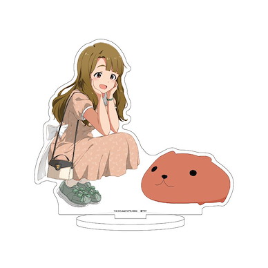 偶像大師 百萬人演唱會！ 「宮尾美也」水豚君 系列 亞克力企牌 Chara Acrylic Figure Capybara-san 01 Miyao Miya & Capybara-san (Original Illustration)【The Idolm@ster Million Live!】