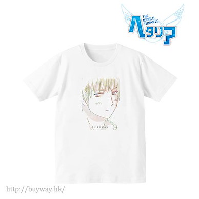 黑塔利亞 (加大)「德國」女裝 Ani-Art T-Shirt Ani-Art T-Shirt (Germany) / Ladies (Size XL)【Hetalia】
