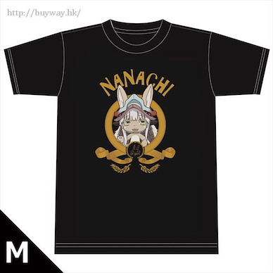 來自深淵 (中碼)「娜娜奇」黑色 T-Shirt T-Shirt Nanachi M Size【Made in Abyss】