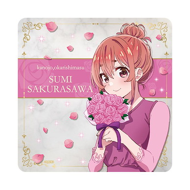 出租女友 「櫻澤墨」第三季 宣傳圖 橡膠杯墊 Rubber Mat Coaster Sakurasawa Sumi【Rent-A-Girlfriend】