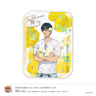 網球王子系列 「真田弦一郎」FLOWER CROWN 流動閃粉 亞克力方塊 Oil in Acrylic J Sanada Genichiroh【The Prince Of Tennis Series】
