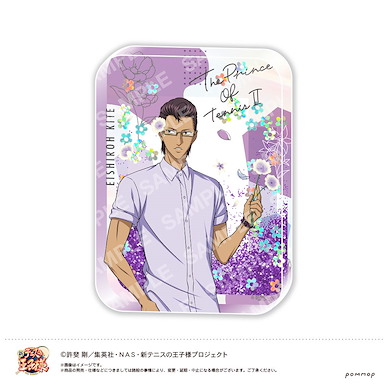 網球王子系列 「木手永四郎」FLOWER CROWN 流動閃粉 亞克力方塊 Oil in Acrylic M Kite Eishiroh【The Prince Of Tennis Series】