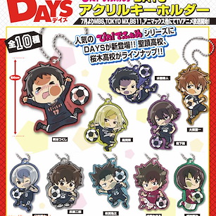 Days 哎呀...撞玻璃！亞克力透明匙扣 (10 個入) Pita! Defome Acrylic Key Chain (10 Pieces)【Days】