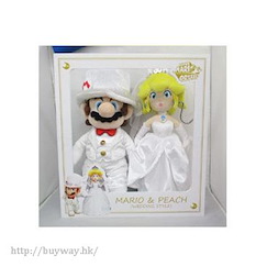 超級瑪利奧系列 「馬里奧 + 碧奇公主」Wedding Set 公仔 (2 個) Plush OD04 Mario & Peach Wedding Set【Super Mario Series】