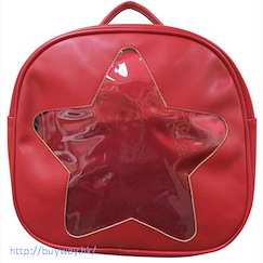 周邊配件 : 日版 星形系列 痛袋背包 紅色