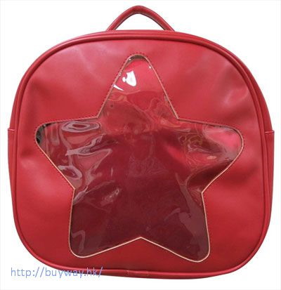 周邊配件 : 日版 星形系列 痛袋背包 紅色