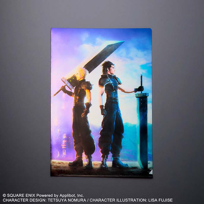 最終幻想系列 : 日版 「Final Fantasy VII：永恆危機」金屬光澤 A4 文件套