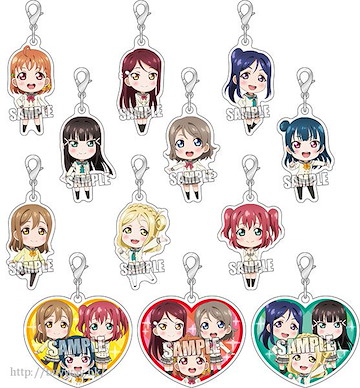 LoveLive! Sunshine!! 不銹鋼 掛飾 (12 個入) Fastener Mascot (12 Pieces)【Love Live! Sunshine!!】