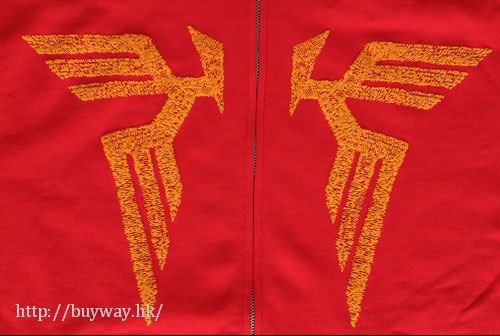 機動戰士高達系列 : 日版 (加大)「馬沙·亞斯洛布」紅色 連帽衫
