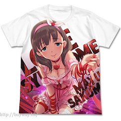 偶像大師 灰姑娘女孩 (大碼)「佐久間麻由」戀愛症候群 全彩 T-Shirt Renai Syndrome Mayu Sakuma Full Graphic T-Shirt / WHITE - L【The Idolm@ster Cinderella Girls】