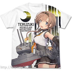 艦隊 Collection -艦Colle- (加大)「照月」白色 全彩 T-Shirt Teruzuki Full Graphic T-Shirt / WHITE - XL【Kantai Collection -KanColle-】