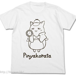 偶像大師 灰姑娘女孩 (大碼)「ぴにゃこら太」T-Shirt 白色 Miyako Anzai's Pinyakorata T-Shirt / WHITE - L【The Idolm@ster Cinderella Girls】