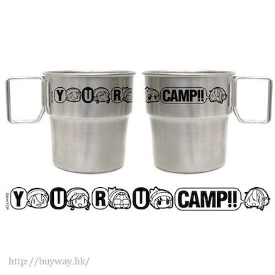 搖曳露營△ 「YURUCAMP!!」摺合不銹鋼杯 Yurucam Folding Handle-style Stainless Steel Mug【Laid-Back Camp】