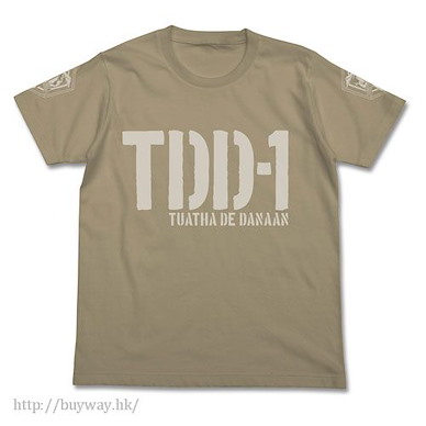 驚爆危機 (中碼)「TDD-1」軍事 深卡其色 T-Shirt TDD-1 Military T-Shirt / SAND KHAKI-M【Full Metal Panic!】