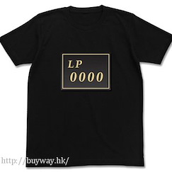 遊戲王 系列 : 日版 (加大) "LP 0000" 黑色 T-Shirt