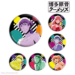 博多豚骨拉麵團 收藏徽章 (6 個入) Can Badge (6 Pieces)【Hakata Tonkotsu Ramens】