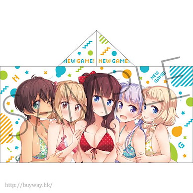 New Game! 連帽浴巾 Hooded Bath Towel【New Game!】