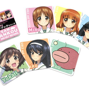 少女與戰車 「鮟鱇隊」杯墊 (12 枚入) Coaster Book Team Ankou (12 Pieces)【Girls and Panzer】