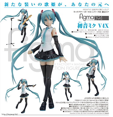 VOCALOID系列 figma「初音未來」V4X figma Character Vocal Series 01 Hatsune Miku V4X【VOCALOID Series】