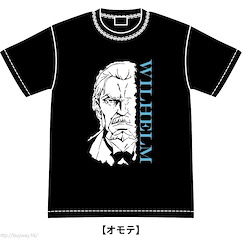 Re：從零開始的異世界生活 : 日版 (大碼)「威爾海姆·梵·阿斯特雷亞」黑色 T-Shirt