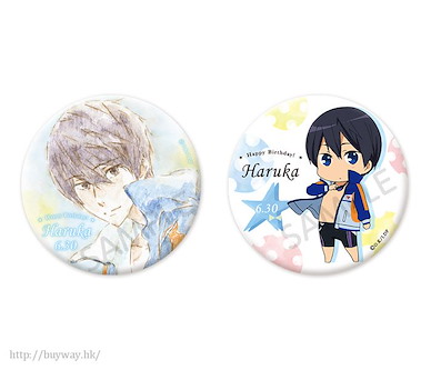 Free! 熱血自由式 「七瀬遙」徽章 Hopeful Birthday (2 個入) Can Badge Set Hopeful Birthday Nanase Haruka (2 Pieces)【Free!】
