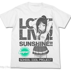 LoveLive! Sunshine!! (大碼)「松浦果南」白色 T-Shirt Kanan Matsuura T-Shirt / WHITE - L【Love Live! Sunshine!!】