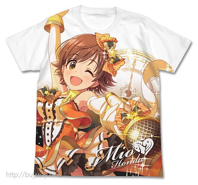 偶像大師 灰姑娘女孩 (加大)「本田未央」全彩 白色 T-Shirt Stage of Magic Mio Honda Full Graphic T-Shirt / White - XL【The Idolm@ster Cinderella Girls】