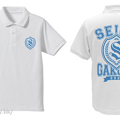 夢幻之星 Online 2 : 日版 (中碼)「清雅學園」白色 Polo Shirt