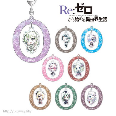 Re：從零開始的異世界生活 搖呀搖呀 亞克力匙扣 (8 個入) SD Yurayura Acrylic Key Chain (8 Pieces)【Re:Zero】