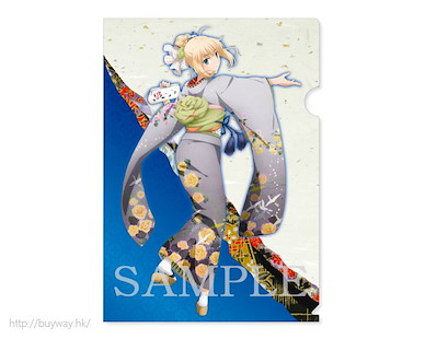 Fate系列 「Saber」Fate/stay night: 無限劍製 A4 文件套 [Unlimited Blade Works] Saber A4 Clear File【Fate Series】