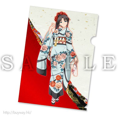 Fate系列 「遠坂凜」Fate/stay night: 無限劍製 A4 文件套 [Unlimited Blade Works] Tosaka Rin A4 Clear File【Fate Series】