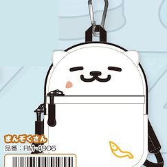 貓咪收集 「滿足貓」小背囊掛袋 Backpack Type Plush Pouch Manzoku-san【Nekoatsume】