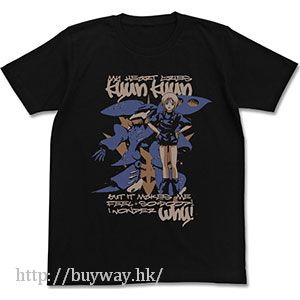 機動戰士高達系列 : 日版 (中碼)「普露」黑色 T-Shirt